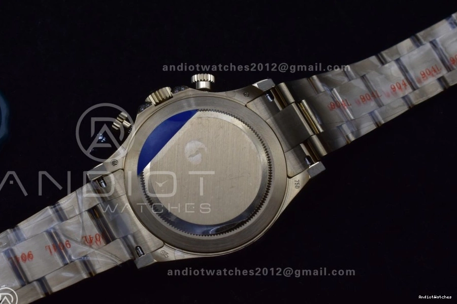 779 Edition Diamonds on Dial SH ZF Black Bracelet Rainbow Daytona 1:1 116598RBOW Timeless YG Best 0124